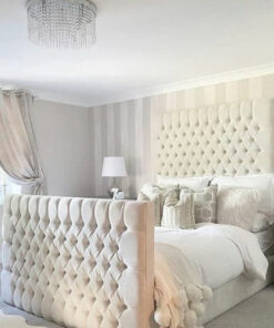 Rania Tall Chesterfield bed