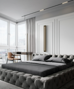Mini Ambassador Short Chunky Headboard bed