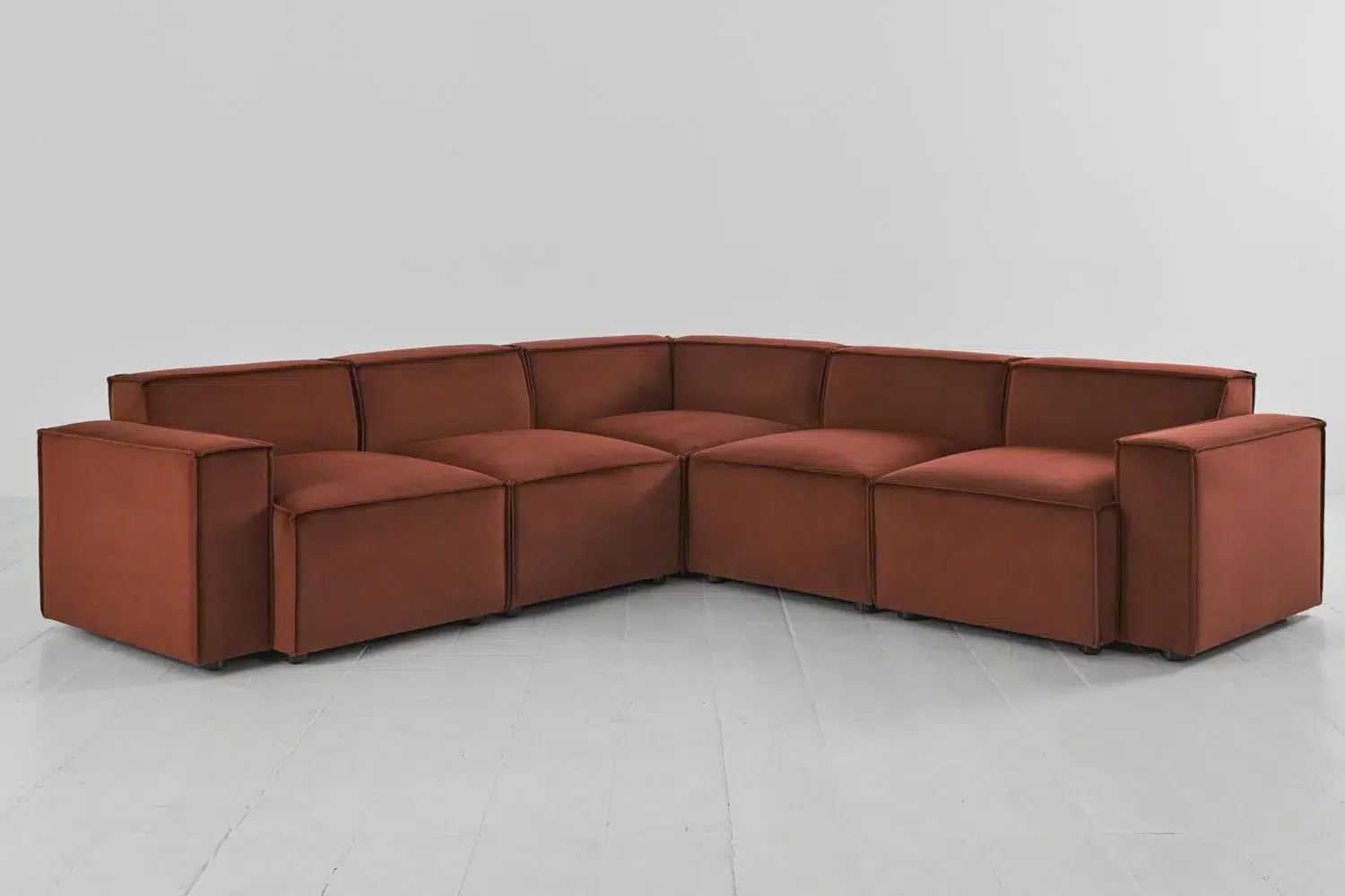 Cube Modular Sectional Fabric Sofa Corner - Image 2