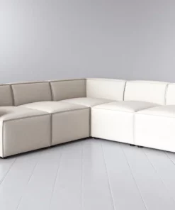 Cube Modular Sectional Fabric Sofa Corner