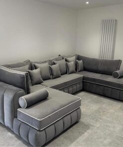 Oyster U Shape Sectional Sofa With Chaise